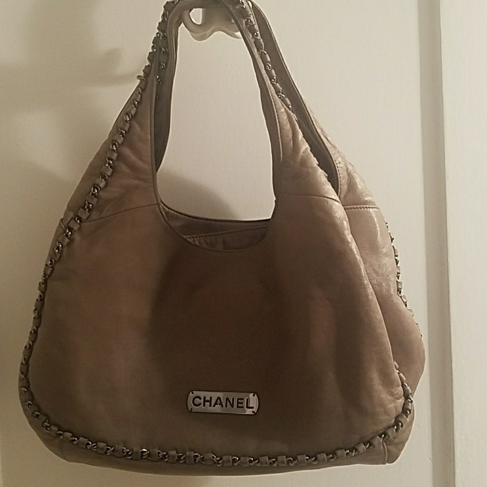 Chanel leather bag